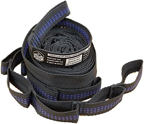 Greenlight Outdoor Hammock Straps - Tree Friendly Hammocks Straps Set - Extra Long Lightweight Hammock Straps with Adjustable Loops for Camping Hammocks