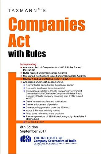 Companies Act With Rules
