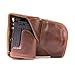 MegaGear Ever Ready Protective Leather Camera Case, Bag for Canon PowerShot G3 X, G3X Digital Camera (Dark Brown) (Model: MG569)
