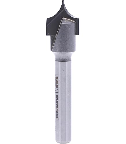 Amana Tool 56123 Carbide Tipped Point Cutting Roundover Router Bit