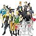 Ginkago Fort Game Action Figures Cartoon Toys Anime Collection Decoration Children Gift (9pc-fortnite)