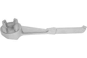 Crovakeu 1-Pack Drum Bung Wrench - Opens 10, 15, 20, 30 & 55 Gallon Standard Oil Drum Plugs and Lids Heavy Duty Drum Plug Wre