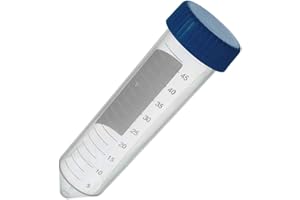 50ml Centrifuge Tube, Economy, PP Material, Printed Graduation, Blue Cap, Conical Bottom, Non-Sterile, Karter Scientific 403Q