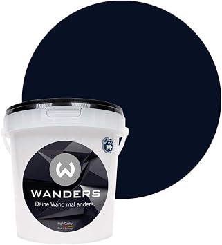 Wanders24 Tafelfarbe 1liter Schwarz Blackboard Paint