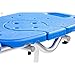 Platinum Health Bath Transfer Bench with Cutout Shower Seat, Deluxe All-Access Chair for Tub and Shower Transfers, Raised Toilet Seat for Seniors and Elderly, Adjustable Height, Includes Insert, Blue