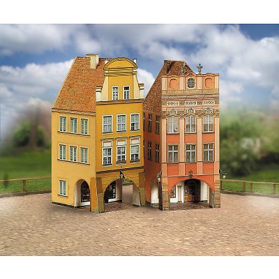 Aue-Verlag 8 x 9 x 18 cm Old Town Set Model Kit (4-Piece)