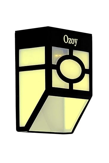 Yozo Solar Light Waterproof Solar Powered LED Garden Light Warm Light Outdoor Emergency Wall Lamp (Waterproof and Weather Resistance) from Yozo