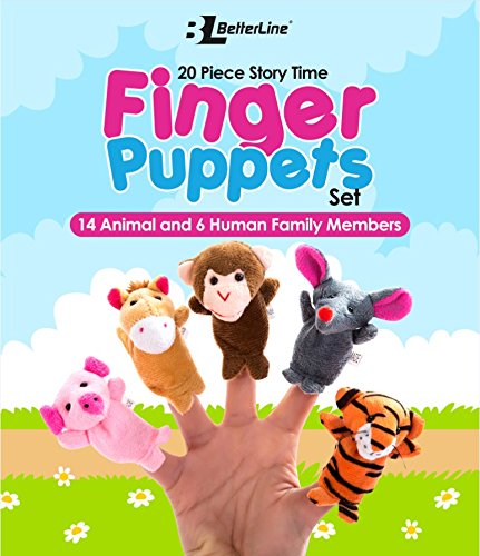 5 BETTERLINE+20+Piece+Story+Finger+Puppets
