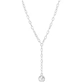 Silpada 'Demure and Mindful' Sterling Silver Lariat Necklace, 16" + 2"
