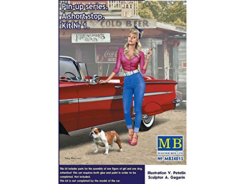 Master Box Mb24015 &ndash; Figurine Pin-up Series, A Short Stop, Kit No. 1