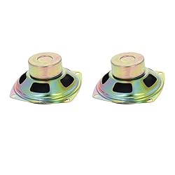 Fielect 2Pcs 5W 4 Ohm DIY Magnetic Speaker Audio