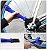 SBYURE 3 PCS Bike or Motorcycle Chain Washer Bicycle Chain Cleaner Chain Cleaning Brush Tool(Blue,Red and Black)