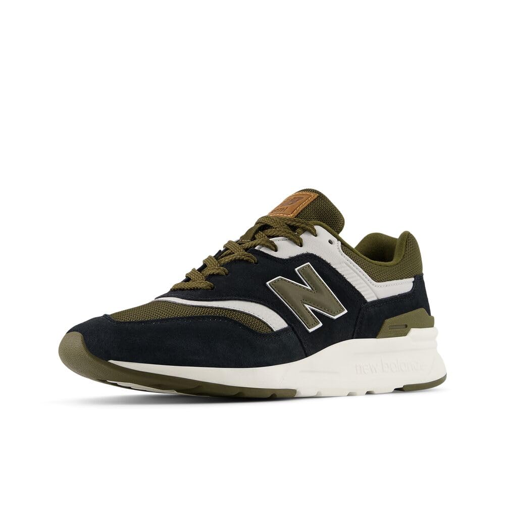 New Balance Men's 997H V1 Sneaker, Black/Woodland/Grey Matter, 5.5 M Image