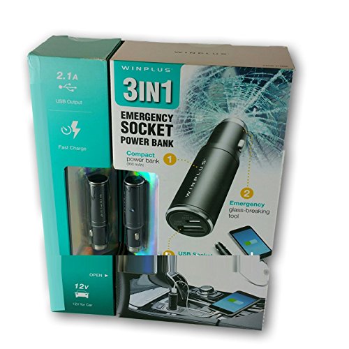 Winplus AC55925 3-in-1 Auto Emergency Power Tool