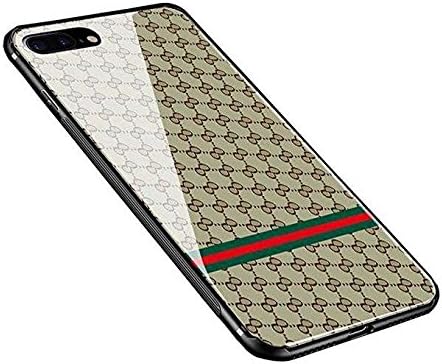 iPhone 7 Case, iPhone 8 case,iphone 7/8 glass case (TPU + Glass) 2 in 1 Shock Absorption Double Protection Military-Grade Defender Hybrid Case Cover for iPhone 8, iPhone 7 (Light Lattice, iphon7/8)