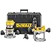 DEWALT DW616PK 1-3/4 Horsepower Fixed Base Plunge Router Combo Kit primary