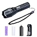 Rechargeable Flashlight BYGO 1892 Ultra Briight CREE T6 LED Handheld Flashlight 5 Light Modes and Adjustable Focus Shockproof Waterproof