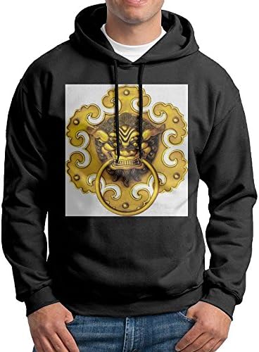 Leona Store Lion Men's 100% Cotton Sportswear Hoodie