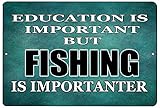 Rogue River Tactical Funny Fishing Boat Metal Tin