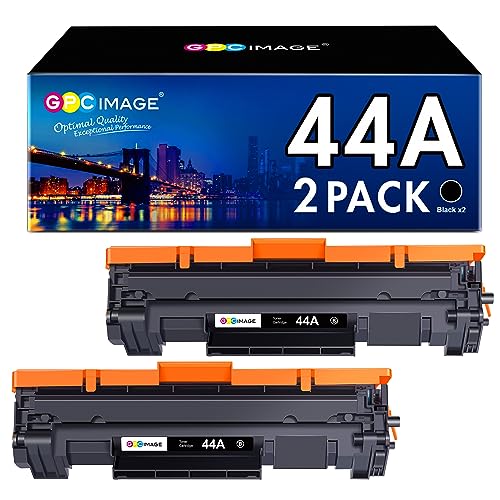 GPC Image 44A Compatible Toner Cartridge Replacement for HP 44A CF244A for Laserjet Pro M15a M15w MFP M28a M28w (Black, 2-Pack)