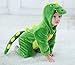 TONWHAR Kids' And Toddlers' Infant Tiger Dinosaur Animal Fancy Dress Costume Outfit Hooded Romper Jumpsuit (12-18 Months/Height:29
