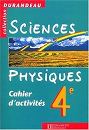 Sciences physiques, 4e