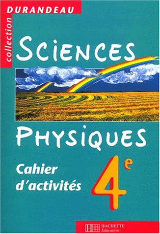 Sciences physiques, 4e