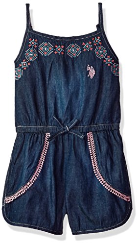 U.S. Polo Assn. Girls' Romper