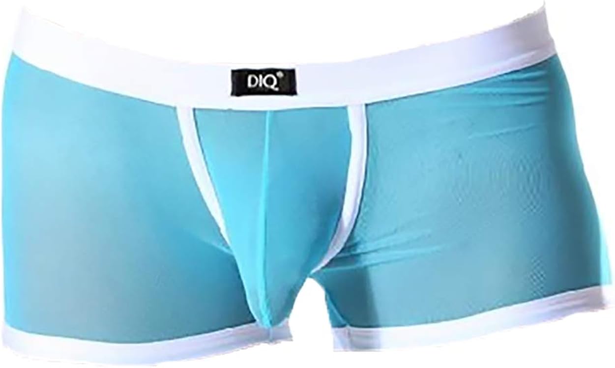 Men's Underwear Sexy Mesh Trunk by DIQ at Amazon Men’s Clothing store