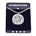 ZX Jewelry Flower of Life Stainless Steel Aromatherapy Essential Oil Diffuser Necklace Pendant Locket