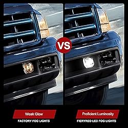 FIERYRED LED Fog Light Compatible with 2005 2006