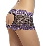 Sofishie Stylish Boy Short - BlackPurple - Large