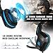PHOINIKAS H1 3.5MM Xbox One Gaming Headset,PS4 Headset for PC, Laptop, Mac, iPad, Nintendo Switch Games, Over Ear Headphone with Microphone，Bass Surround，LED Light,Soft Memory Earmuffs(Blue)thumb 4
