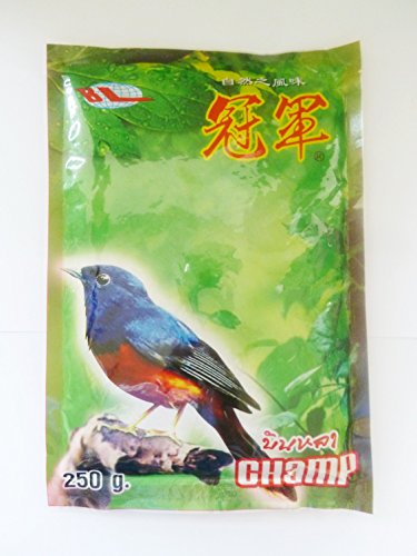 CHAMP White-Rumped Shama Bird Food & 250 g.