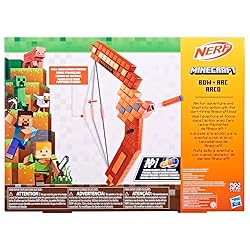 Nerf Minecraft Bow Dart Blaster, Pull-Back String