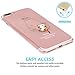 iPhone 7 Plus Case, JAHOLAN Amusing Whimsical Design Clear TPU Soft Case Rubber Silicone Skin Cover for iPhone 7 Plus 2016 Release - Cat Music Swing