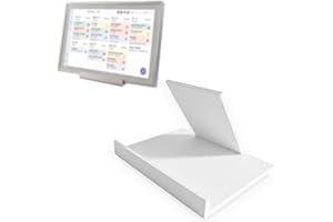 GENERIC Compatible with Skylight Calendar Stand, Freestanding Desk Mount Holder for Skylight Calendar Max 27 Inch, Desktop Holder, Stable Base for Digital Calendar, Tool-Free Wall Mount Alternative (White)