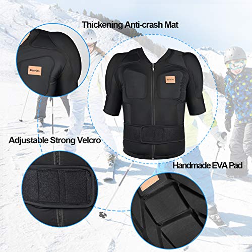 image for BenKen Skiing Anti-Collision Sports Shirts Ultra Light Protective Gear