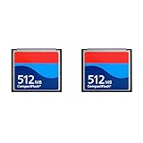 Two Pack 512MB CompactFlash Memory Card Digital