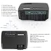 Projector, 2nd Version Mini Video Projector, Multimedia Home Theater Video Projector Supporting 1080P, HDMI, USB, VGA, AV -Home Cinema by ZOOKKI