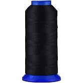 Selric [1500Yards / 30 Colors Available] UV resistant High Strength Polyester Thread #69 T70 Size 210D/3 for Upholstery, Outd