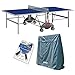 Kettler Champ 3.0 Outdoor Table Tennis Table with Outdoor Accessory Bundle