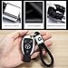 Gaocar Auto Parts 2Pcs Genuine Leather Car Logo Keychain for Mercedes-Benz Key Chain Accessories Keyring with Logo Family Present Fit Man and Woman (Mercedes-Benz)