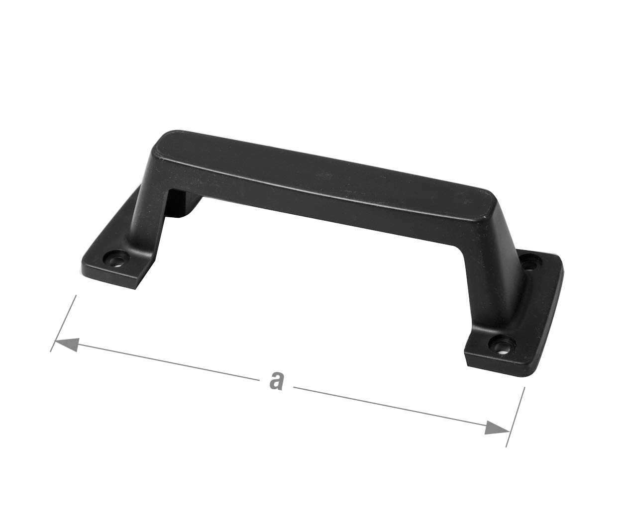 Garage Door Pull Handle PVC Black