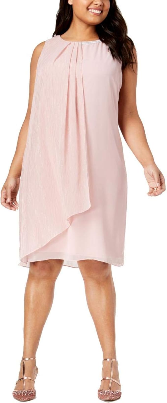 shift cocktail dress embellished