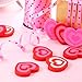 JOVITEC 36 Pieces Mini Heart Erasers Valentines Rubber Eraser for Valentine Office School Supplies