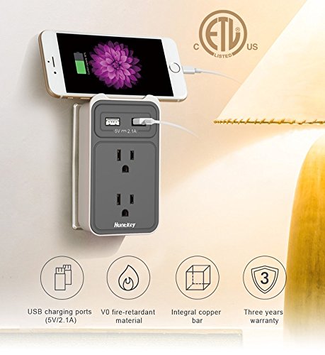 1 Huntkey+2+Outlet+Cradle+Charging+SMD407