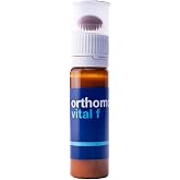 Orthomol Vital F Women's Multivitamin Vials, 30-Day Supply | Boosts energy &amp; reduces fatigue, Supports vitality &amp; immune health, Vitamins A-K plus folic acid &amp; omega-3