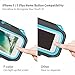 iPhone 7 Plus Armband, F-color Soft Comfortable Sports Armband for iPhone 7 Plus 6S Plus, Google Pixel XL, Phones with Screen up to 5.5 Inch, Armband with Earbud Slot Key and Card Holder, Grey + Blue