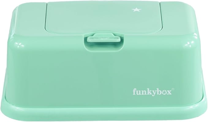 Funky Box Toallitas Mint de estrella blanca: Amazon.es: Bebé